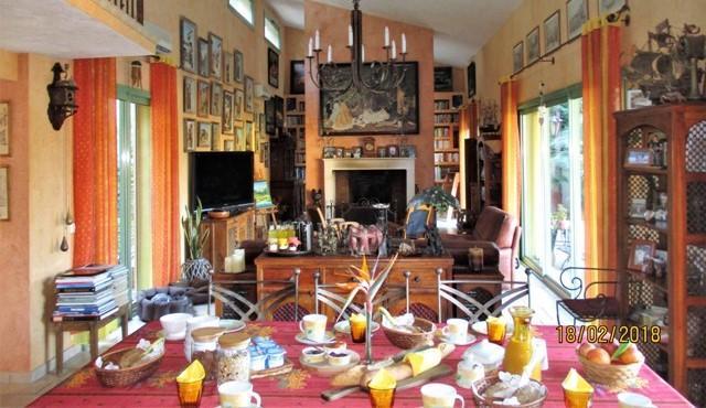 Les Mimosas Acomodação com café da manhã Menton Exterior foto