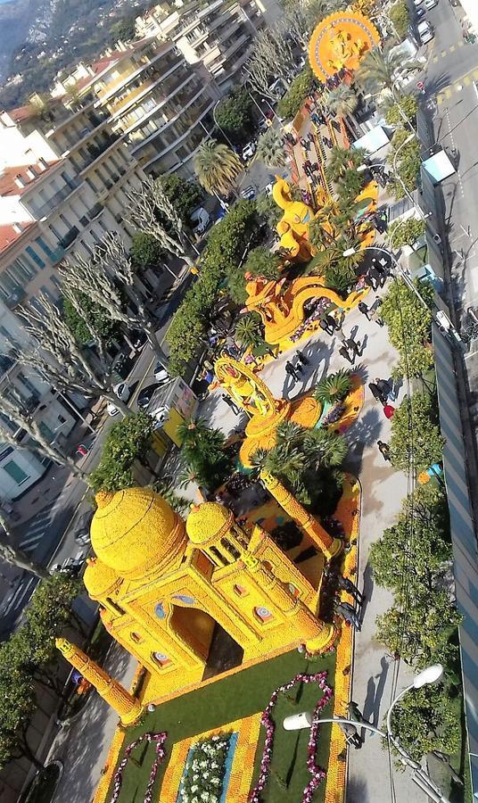 Les Mimosas Acomodação com café da manhã Menton Exterior foto